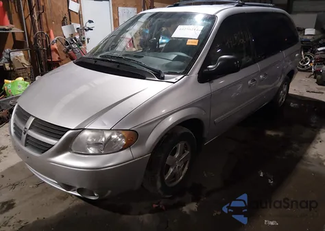 2007 Dodge Grand Caravan Sxt из США, поврежденный, VIN 2D4GP44L87R309031